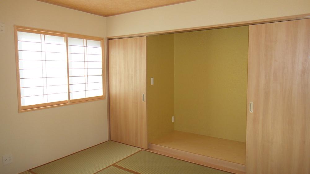 Building plan example (introspection photo). Our construction cases Japanese-style room