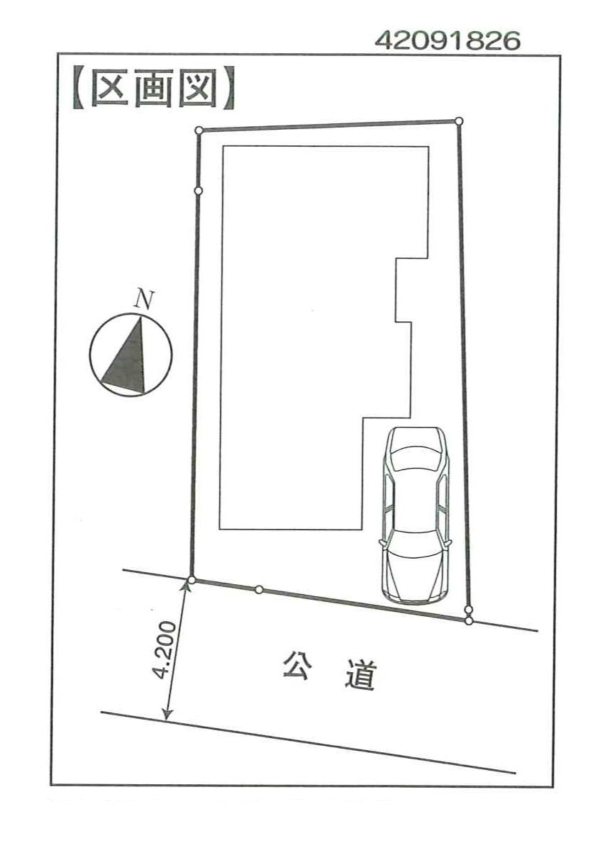 Compartment figure. 32,800,000 yen, 4LDK, Land area 102.03 sq m , Building area 99.01 sq m