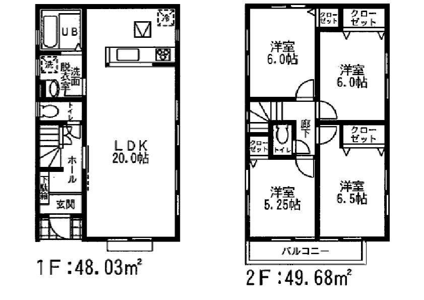 Floor plan. (Shanxi 8 stage 4 Building), Price 25,800,000 yen, 4LDK, Land area 118.4 sq m , Building area 97.71 sq m