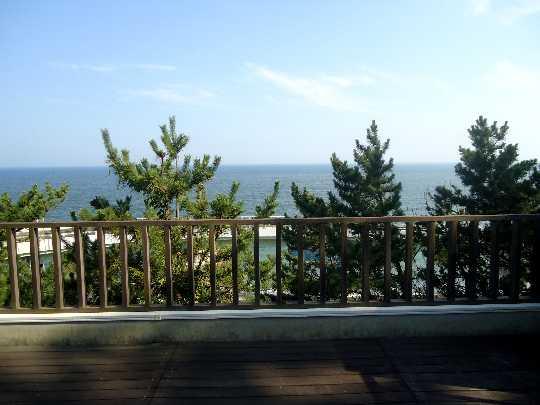 View photos from the dwelling unit. Overlooking the south of the sea from the living room