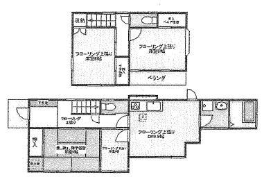 Floor plan. 11.3 million yen, 4DK, Land area 149.72 sq m , Building area 80.96 sq m
