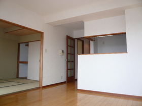 Living and room. Western style room