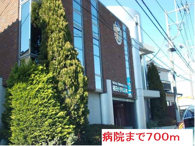 Hospital. 700m to Yokota pediatric clinic (hospital)
