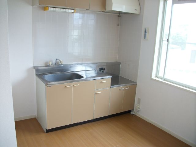 Kitchen. You can gas stove installation!