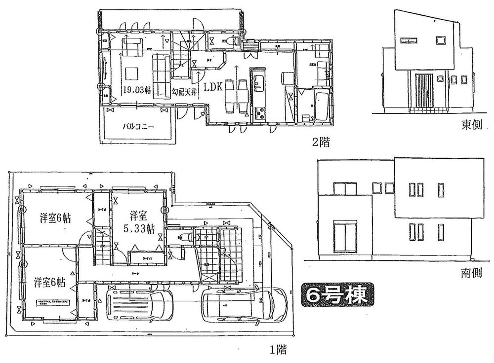 Floor plan. 25,800,000 yen, 4LDK, Land area 106.55 sq m , Building area 99.77 sq m