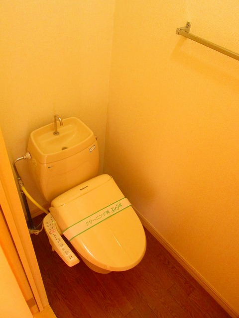 Toilet. Changing it to Washlet.