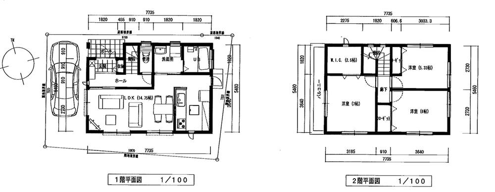 Floor plan. 19,800,000 yen, 3LDK, Land area 83.57 sq m , Building area 82.39 sq m