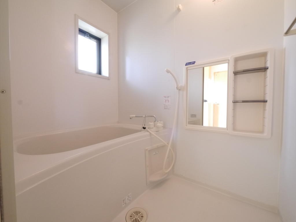 Bath. High point that there is a window