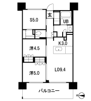 Floor: 2LD ・ K + S + WIC + SIC, the area occupied: 60.9 sq m