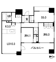 Floor: 2LD ・ K + S + 2WIC, occupied area: 63.78 sq m