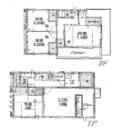 Floor plan. 26,800,000 yen, 4LDK, Land area 141.56 sq m , Building area 96.05 sq m site (May 2012) shooting