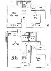 Floor plan. 10.8 million yen, 4K, Land area 103.75 sq m , Building area 77.66 sq m