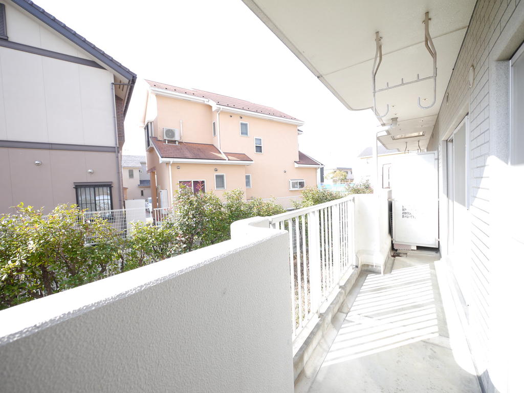Balcony. Widely is firm balcony