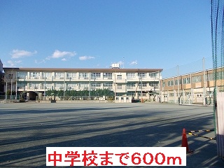 Junior high school. Tachibana 600m until junior high school (junior high school)