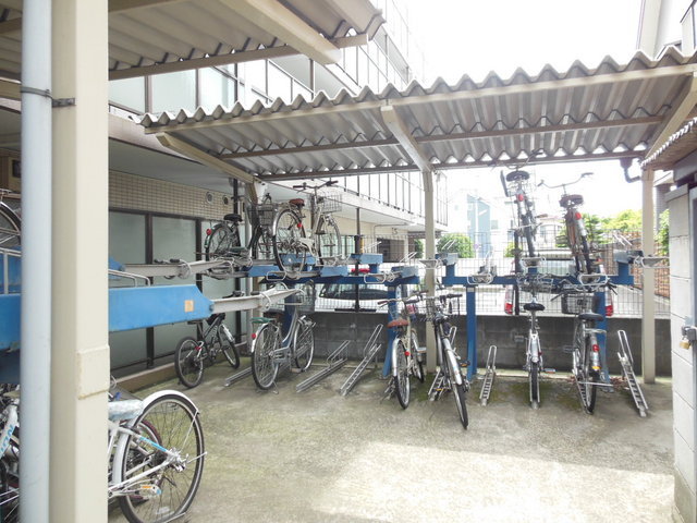 Other common areas. Is a bicycle parking lot