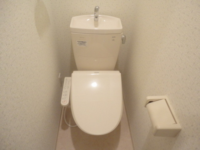 Toilet. Toilet with washlet