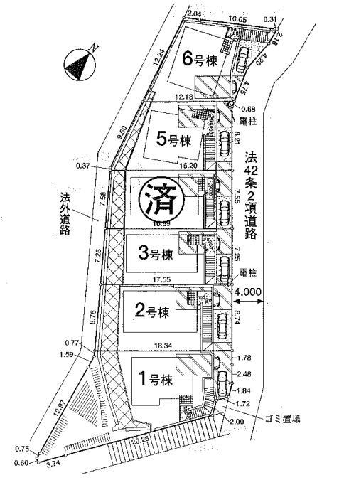 The entire compartment Figure. It will be the partition diagram of the whole building. 