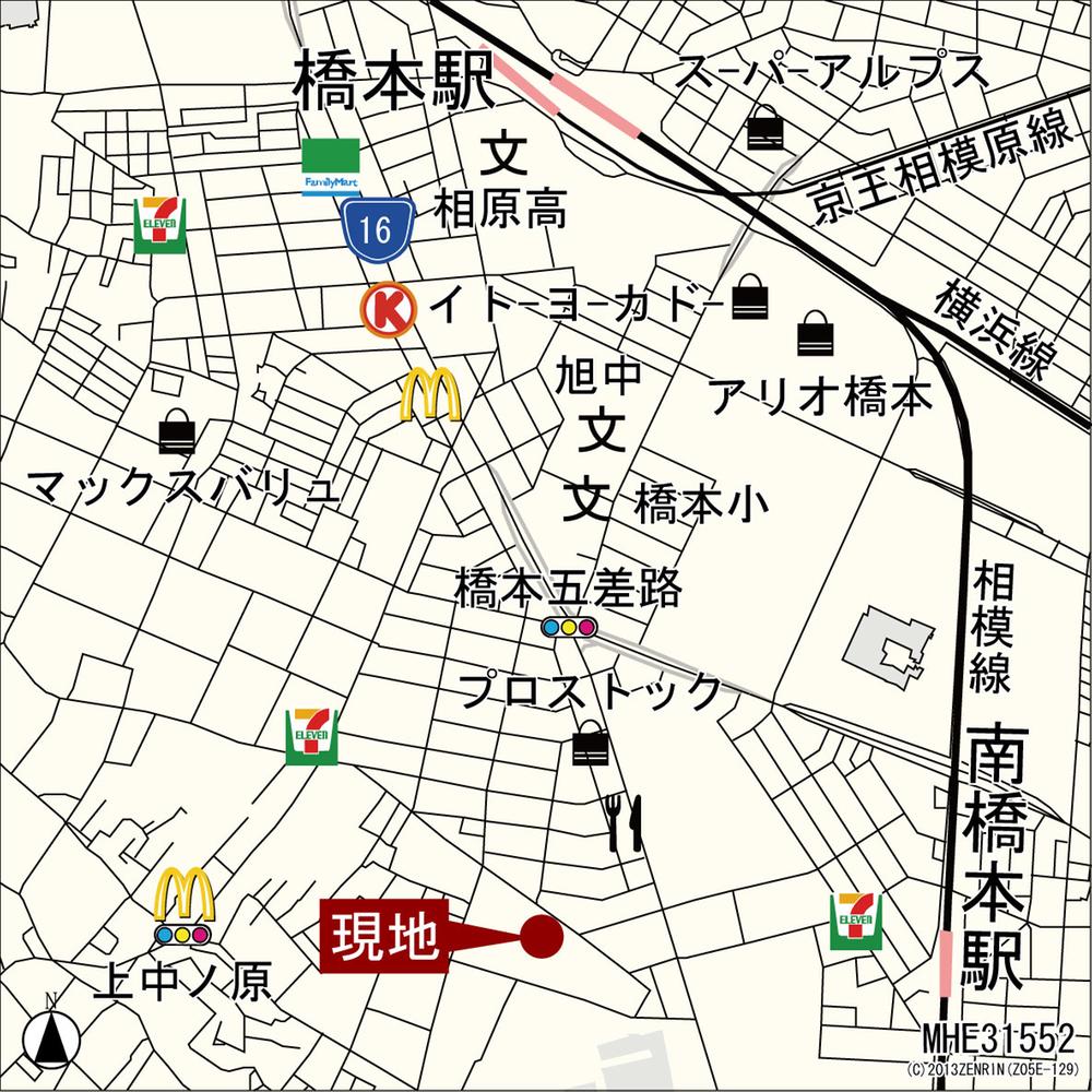 Local guide map