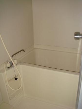 Bath. Bathroom with cleanliness. 