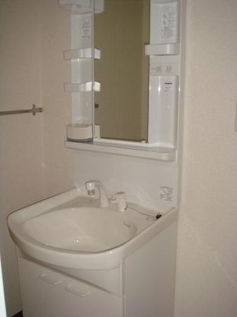 Washroom. Equipped convenient also washstand. 