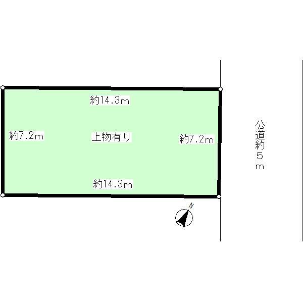Compartment figure. Land price 18.9 million yen, Land area 104.59 sq m