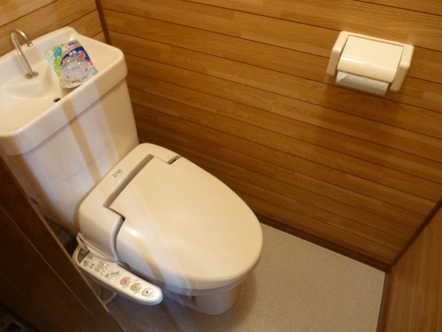 Toilet. ◇ toilet with a bidet function ◇