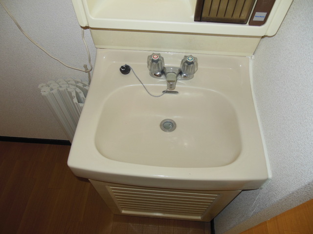 Washroom. Independence is a wash basin