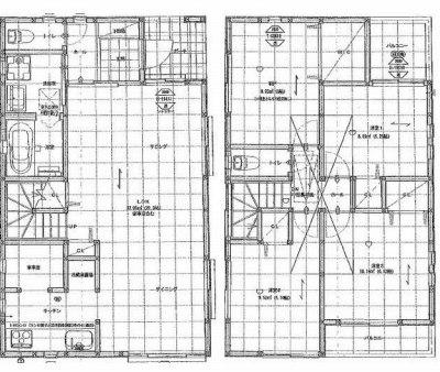 Floor plan. 36,800,000 yen, 4LDK, Land area 102.42 sq m , Building area 103.52 sq m