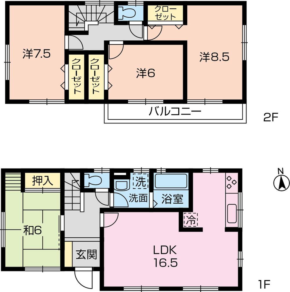 Floor plan. (10 Building), Price 33,800,000 yen, 4LDK, Land area 115.4 sq m , Building area 105.16 sq m