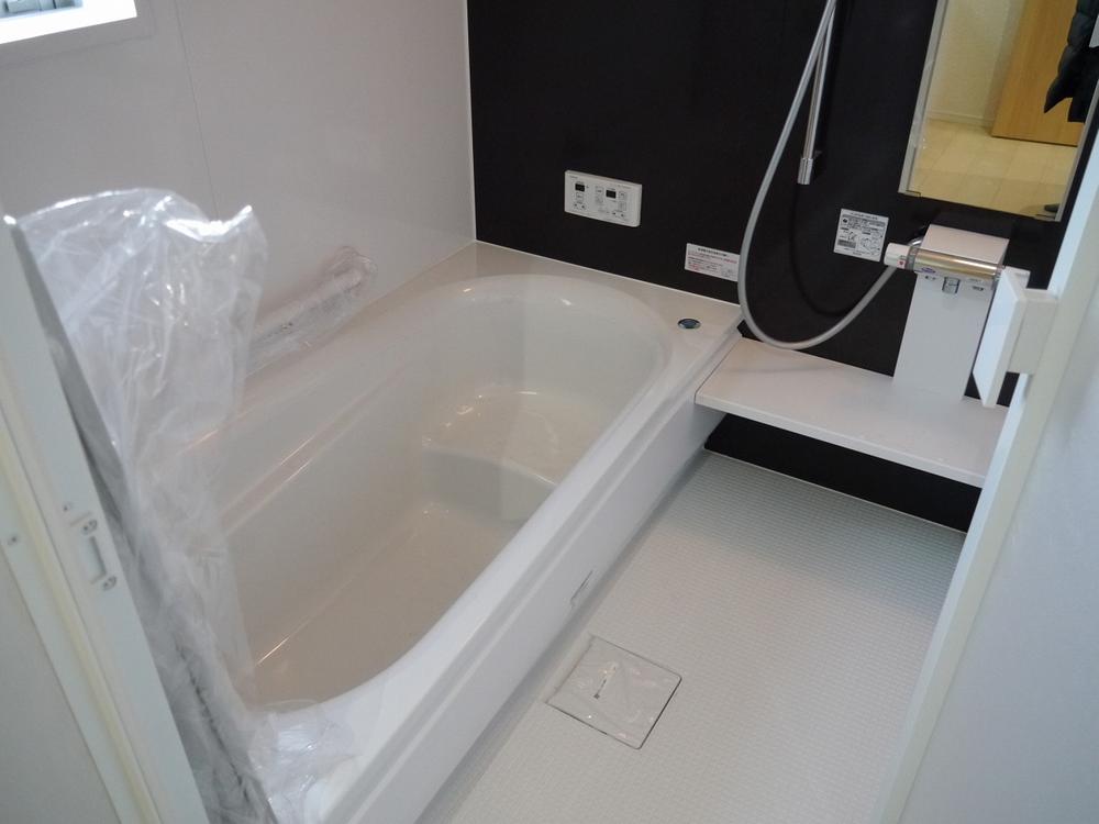 Bathroom. Air Heating drying with unit bus