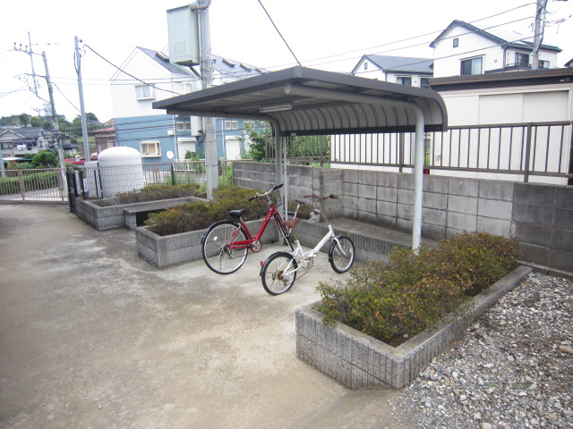 Other common areas. Bicycle parking will be Covered.