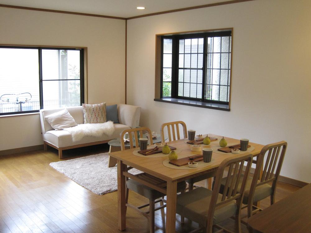 Living. Relax in the living room of calm hue
