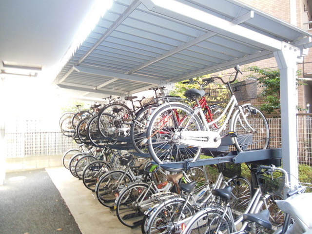 Other common areas. Is a bicycle parking lot