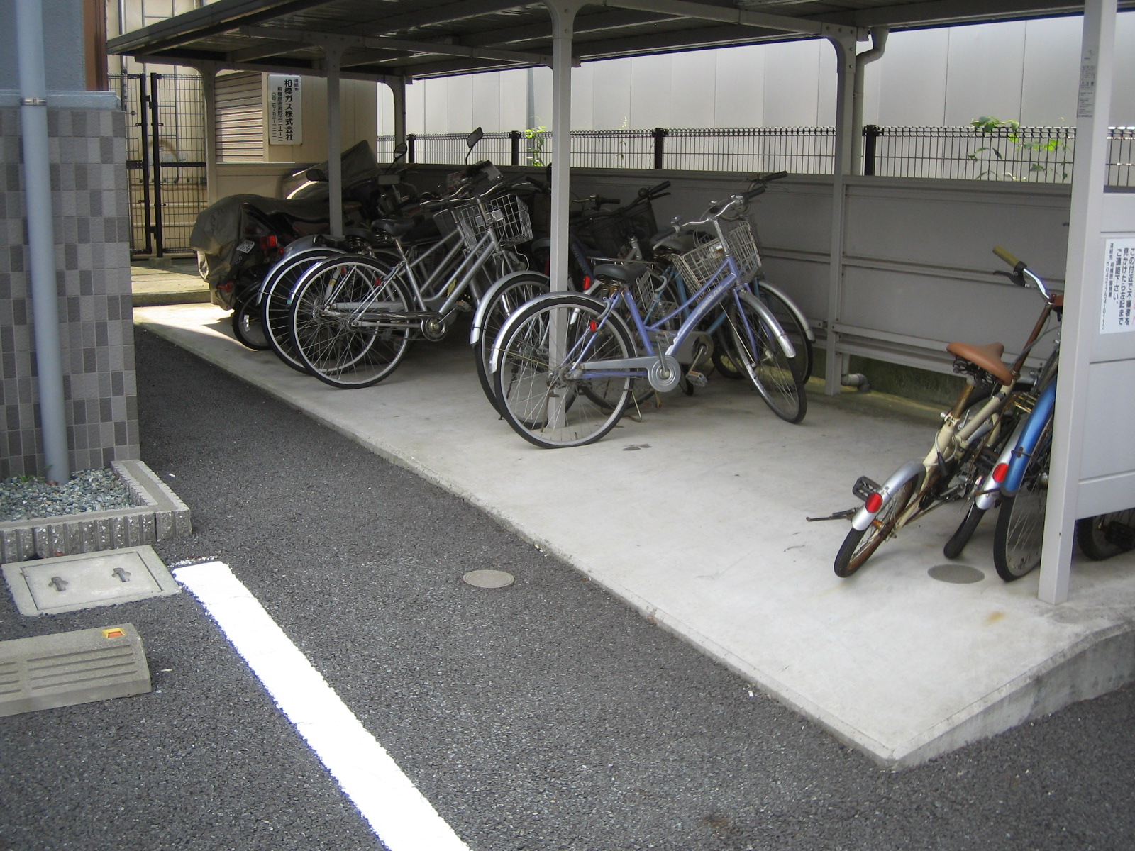 Other common areas. bicycle