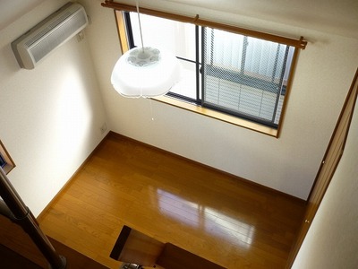 Living and room. From loft