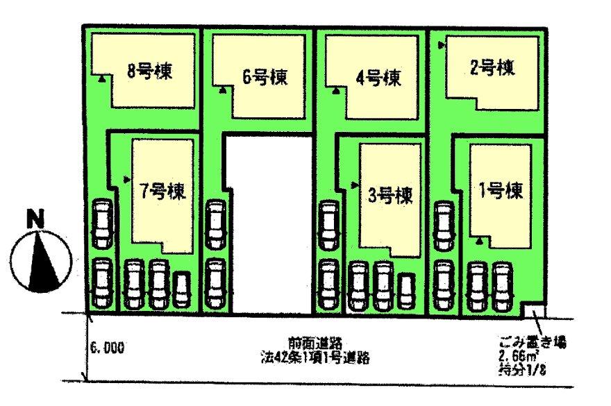 The entire compartment Figure. layout drawing
