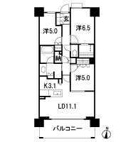 Floor: 3LDK + N + WIC, the occupied area: 73.13 sq m, Price: 29.4 million yen, currently on sale