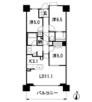 Floor: 3LDK + N + WIC, the occupied area: 73.13 sq m, Price: 31.5 million yen, currently on sale