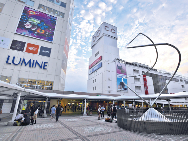 Large-scale commercial facilities gather useful "Machida" Station