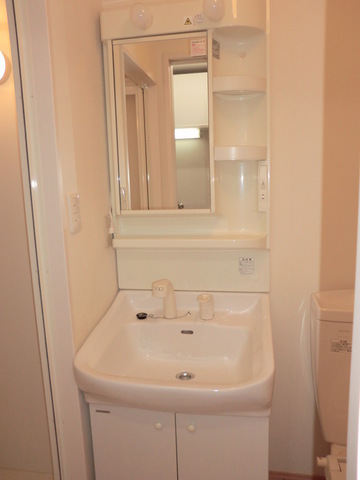 Washroom. Independent wash basin