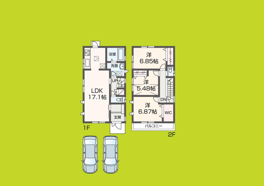Floor plan. 31,800,000 yen, 3LDK, Land area 100.13 sq m , Building area 92.26 sq m floor plan