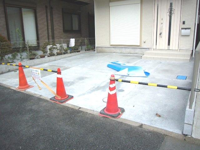 Parking lot. Car space