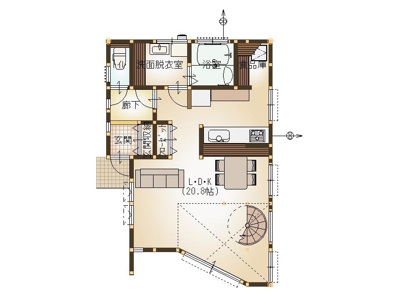 Floor plan. 37,800,000 yen, 3LDK, Land area 130.53 sq m , Building area 99.73 sq m
