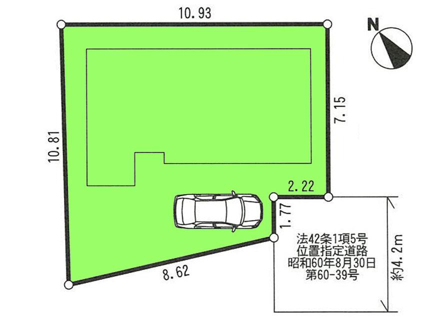 Compartment figure. 23.5 million yen, 3LDK, Land area 100.19 sq m , Building area 79.7 sq m