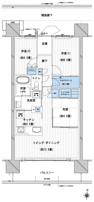 Floor: 3LDK + multi-space, occupied area: 71.82 sq m, Price: 29,980,000 yen, now on sale