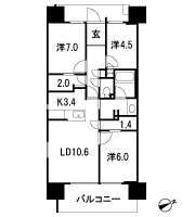 Floor: 3LDK + 2 multi-space, occupied area: 72.38 sq m, Price: 29,980,000 yen, now on sale