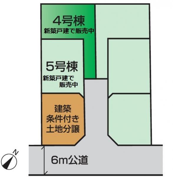 Compartment figure. 37,800,000 yen, 4LDK, Land area 100.36 sq m , Building area 104.75 sq m