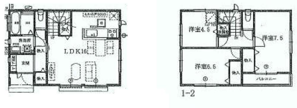 Floor plan. (1), Price 31,800,000 yen, 4LDK, Land area 110.91 sq m , Building area 84.46 sq m