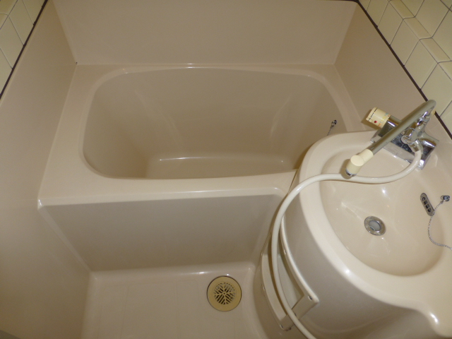 Bath. Bus toilet is a separate room.