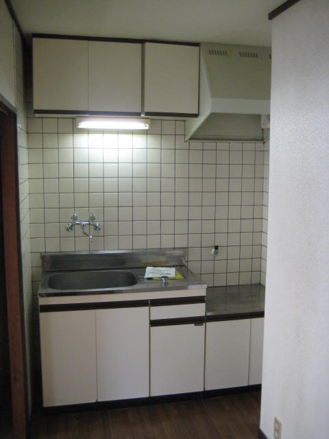 Kitchen. Gas stove 2 burners is possible installation.